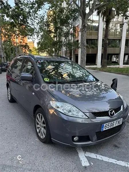 Usado Mazda 5 Active 110 CV (80 kW) 2007 Gris / plata Monovolumen