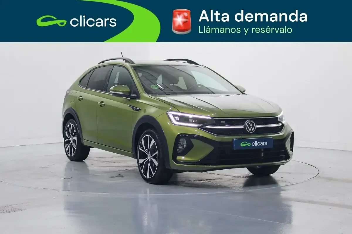 Usado VW Taigo R-line 150 CV (110 kW) 2022 Verde SUV