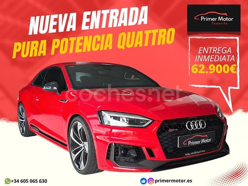 Usado Audi RS5 Sport 450 CV (330 kW) 2017 Rojo Coupe