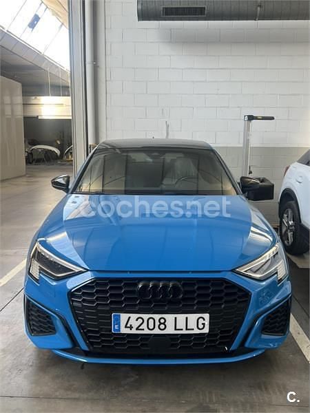 Usado Audi A3 S-Line 150 CV (110 kW) 2020 Azul Berlina