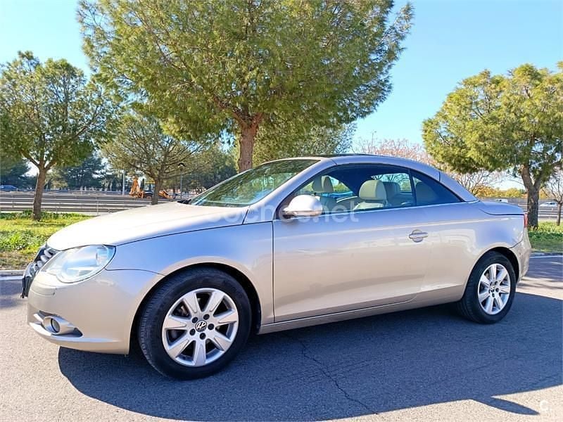 Usado VW Eos 150 CV (110 kW) 2009 Beige Descapotable