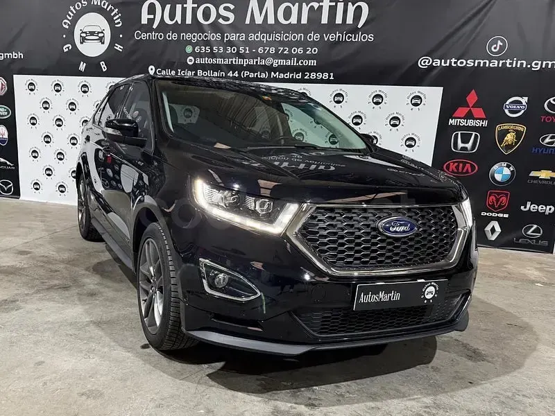 Käytetty Ford Edge Vignale 210 HP (154 kW) 2018 Musta Katumaasturi