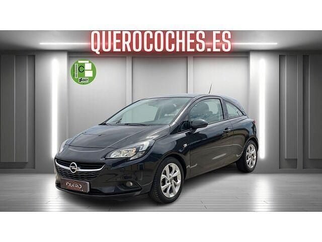 Negro Usado 2015 Opel Corsa Selective Utilitario | 6490 € (Precio justo) - Imagen 1/4