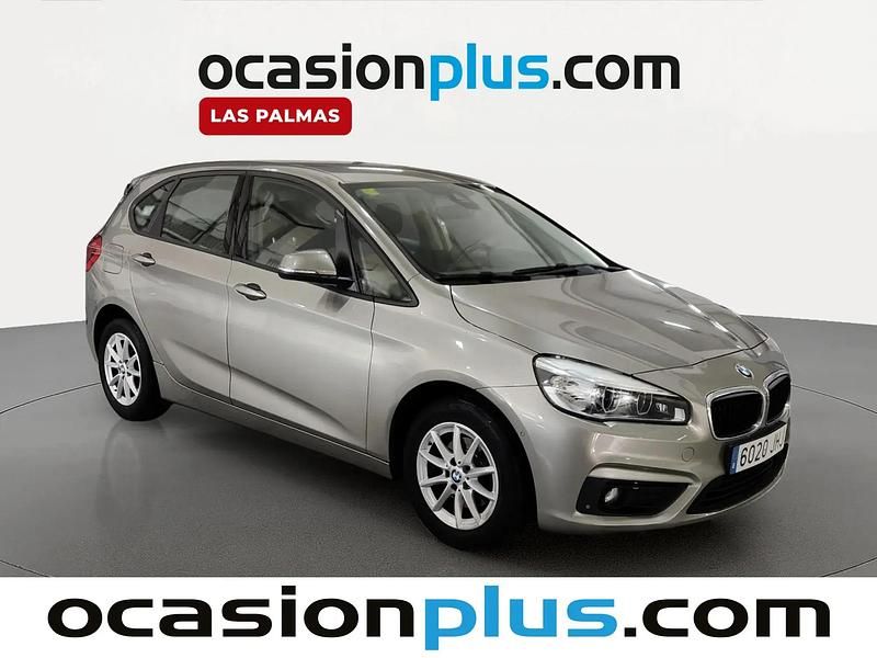 Usado BMW 218 Active Tourer 150 CV (110 kW) 2015 Gris Monovolumen