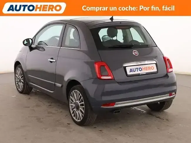 Usado Fiat 500 Lounge 70 CV (51 kW) 2016 Gris Utilitario