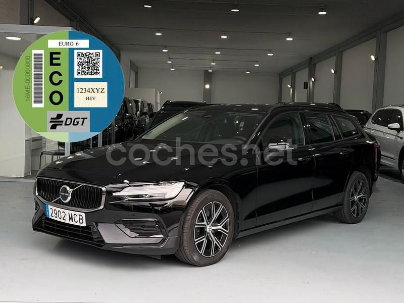 Negro Usado 2022 Volvo V60 Familiar | 29.999 € (Precio justo) - Imagen 1/4