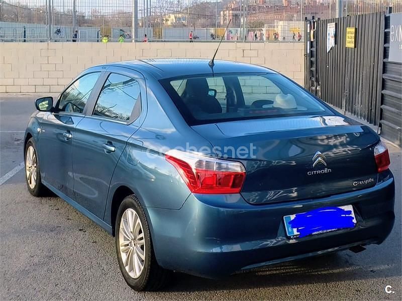 Usado Citroën C-Elysee I Exclusive 92 CV (67 kW) 2014 Azul Berlina