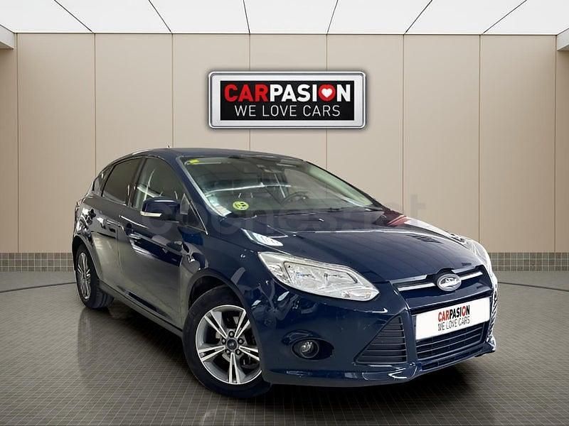 Usado Ford Focus Titanium 115 CV (84 kW) 2013 Azul Berlina