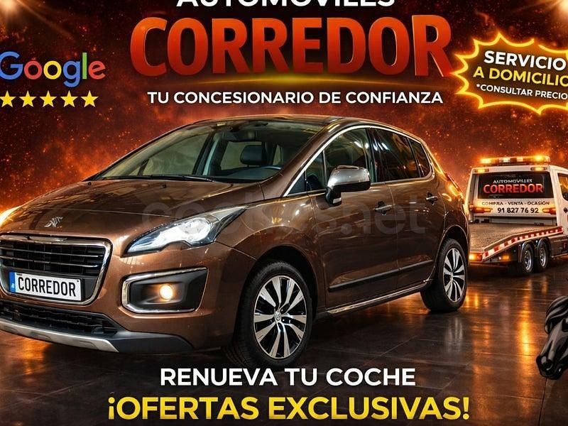 Usado Peugeot 3008 200 CV (147 kW) 2015 Marrón Familiar