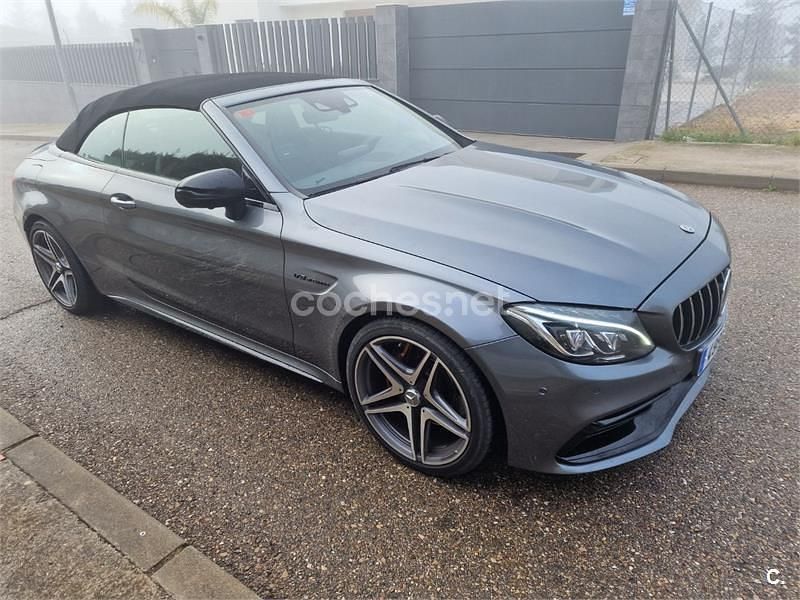 Gris / plata Usado 2016 Mercedes C63 AMG Descapotable | 54.500 € (Un poco caro) - Imagen 1/4