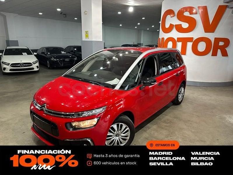 Usado Citroën C4 SpaceTourer Feel 130 CV (95 kW) 2021 Rojo Monovolumen