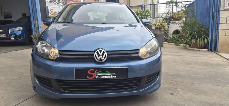 Usado VW Golf VI 105 CV (77 kW) 2010 Azul Utilitario