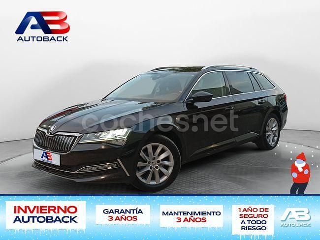 Negro Usado 2021 Skoda Superb Familiar | 18.650 € (Super precio) - Imagen 1/2