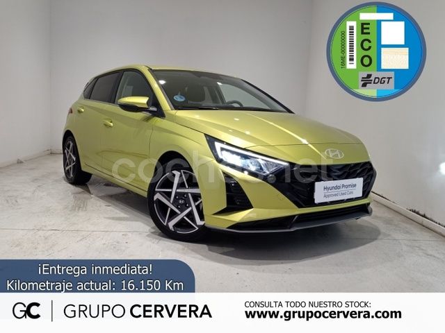 Verde Usado 2024 Hyundai i20 Berlina | 19.990 € (Precio justo) - Imagen 1/4