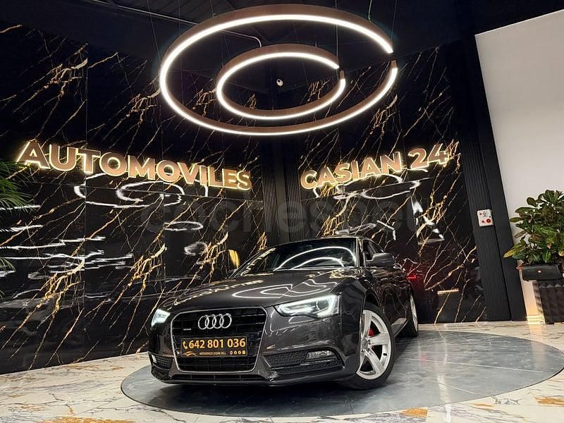 Usado Audi A5 Sportback S-Line 177 CV (130 kW) 2013 Gris / plata Utilitario