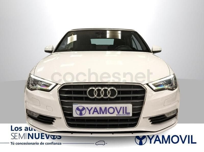 Usado Audi A3 Cabriolet Ambition 110 CV (80 kW) 2015 Blanco Descapotable