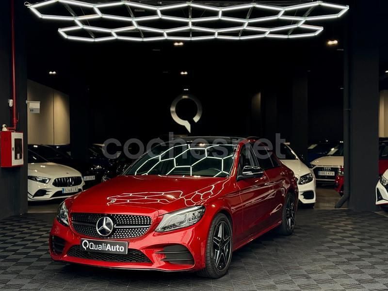 Rojo Usado 2020 Mercedes C200 Berlina | 27.990 € (Precio justo) - Imagen 1/4