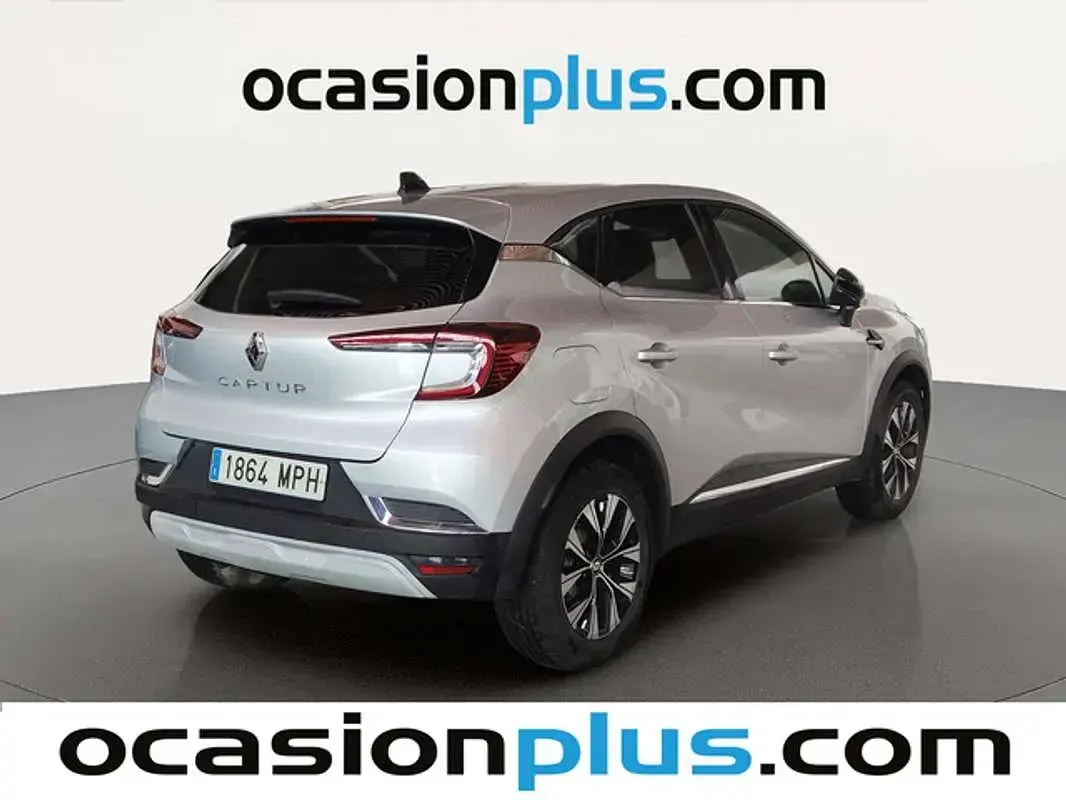 Usado Renault Captur Techno 91 CV (66 kW) 2024 Gris SUV