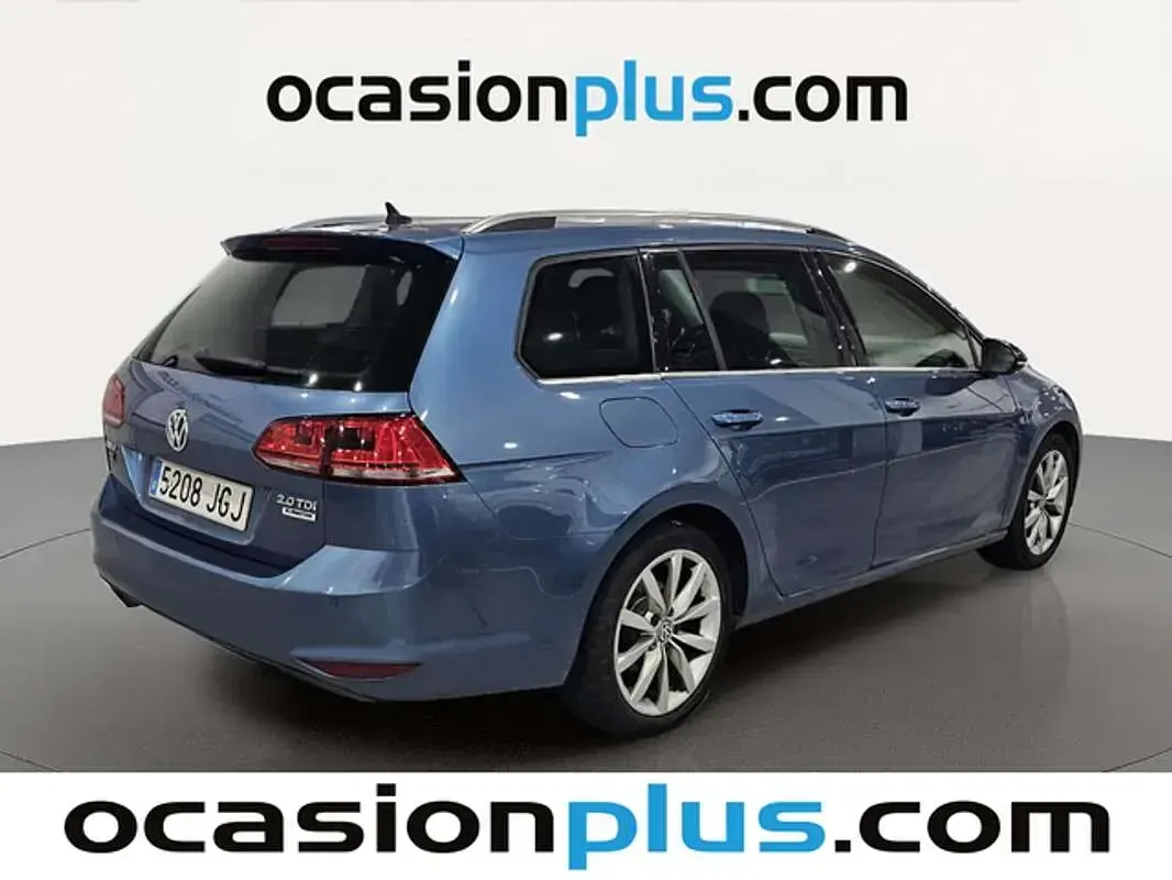 Usado VW Golf VII Sport 150 CV (110 kW) 2015 Azul Familiar
