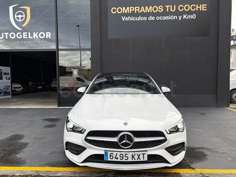 Usado Mercedes CLA200 163 CV (119 kW) 2019 Blanco Berlina