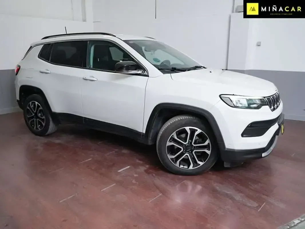Usado Jeep Compass Limited 131 CV (96 kW) 2021 Blanco SUV