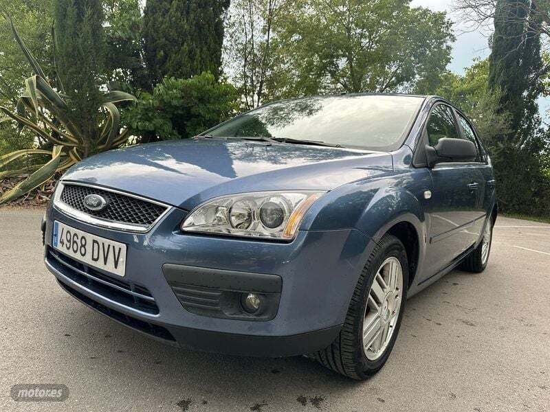 Azul Usado 2006 Ford Focus Berlina | 3866 € (Buen precio) - Imagen 1/4