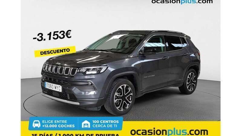 Gris Usado 2022 Jeep Compass Limited SUV | 20.900 € (Buen precio) - Imagen 1/1