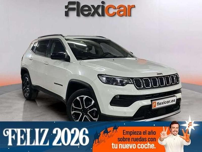 Blanco Usado 2022 Jeep Compass Longitude SUV | 18.970 € (Precio justo) - Imagen 1/4