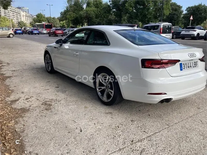 Usado Audi A5 Advanced Plus 190 CV (139 kW) 2019 Blanco Coupe