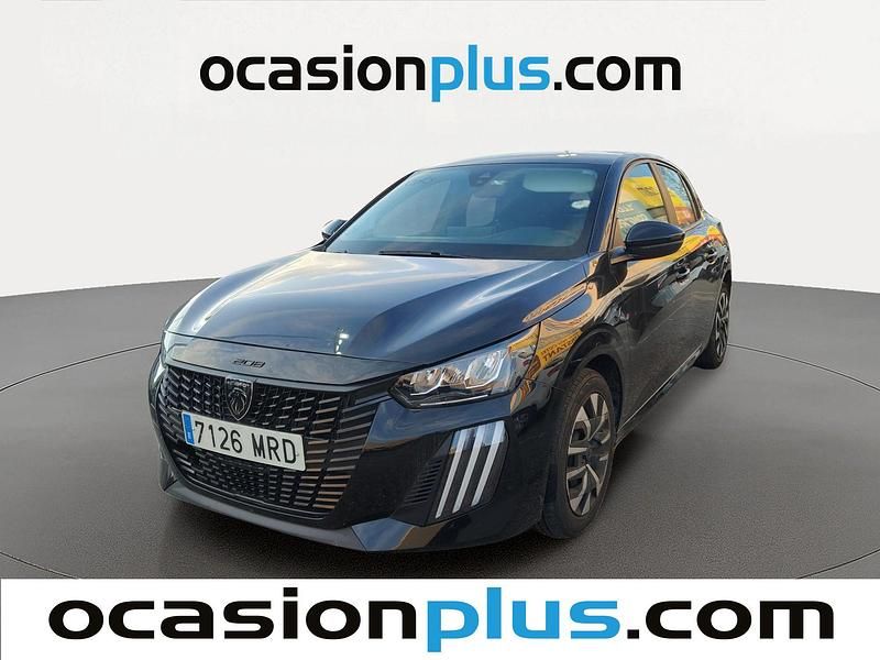 Usado Peugeot 208 Active 102 CV (75 kW) 2024 Negro Utilitario