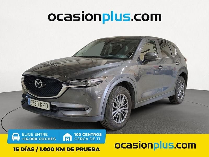 Gris Usado 2017 Mazda CX-5 SUV | 18.990 € (Precio justo) - Imagen 1/4