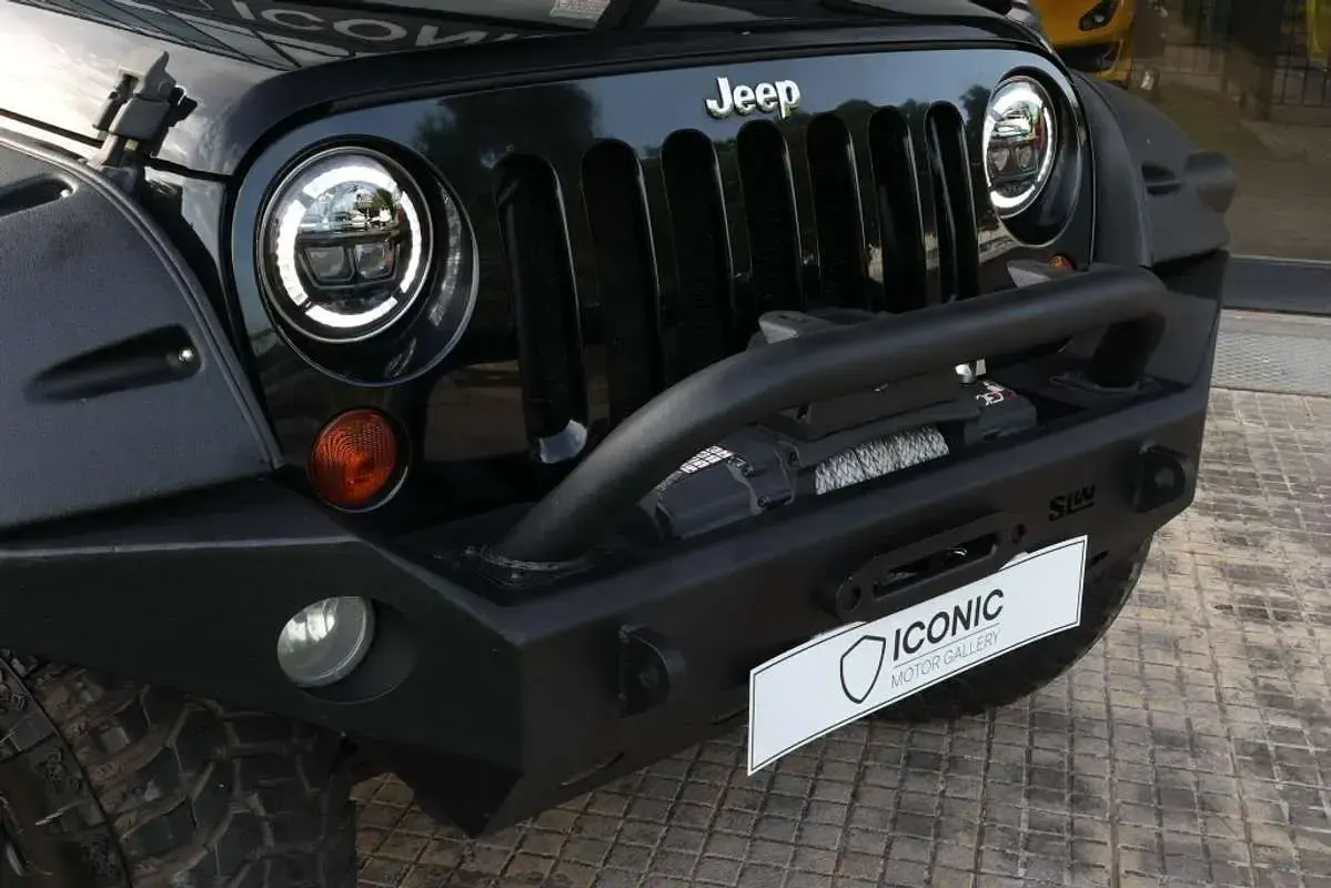 Usado Jeep Wrangler Unlimited Sahara 2008 Negro SUV