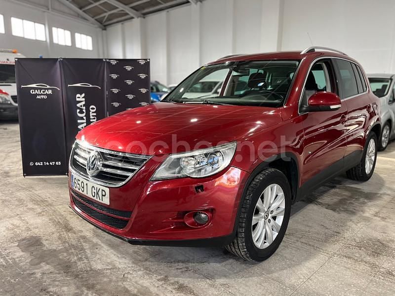 Usado VW Tiguan 140 CV (102 kW) 2009 Rojo SUV