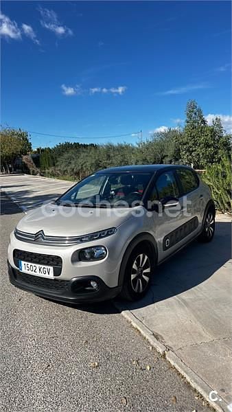 Usado Citroën C3 PureTech 82 CV (60 kW) 2018 Gris / plata Utilitario