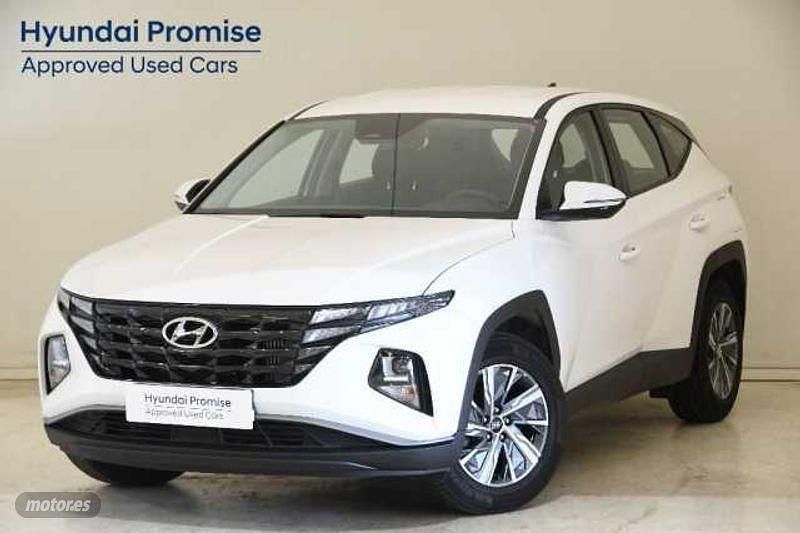Atlas white Usado 2024 Hyundai Tucson SUV | 25.500 € (Precio justo) - Imagen 1/4