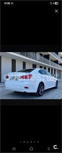 Usado Lexus IS200d F Sport 150 CV (110 kW) 2011 Blanco Berlina