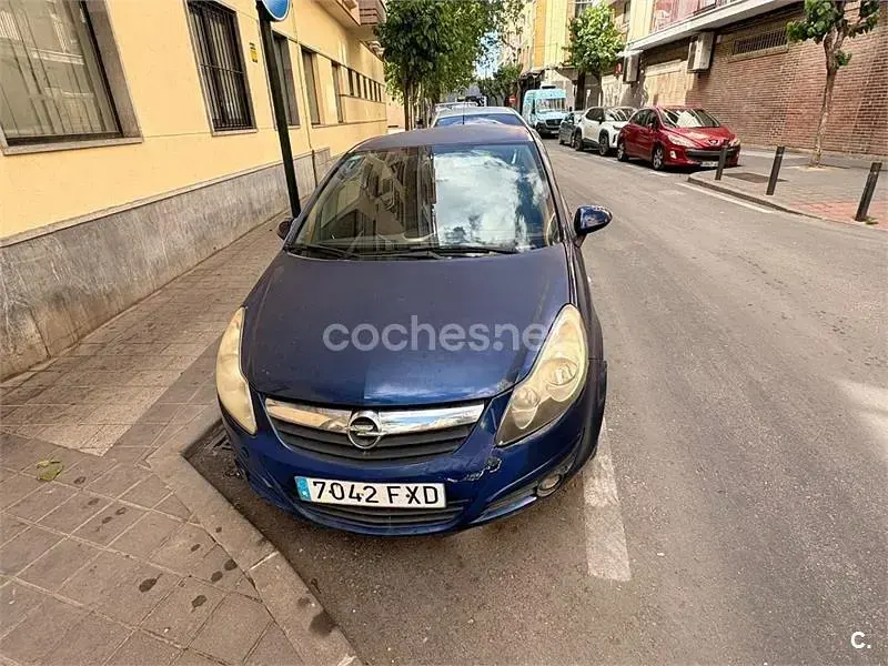 Usado Opel Corsa Enjoy 90 CV (66 kW) 2007 Azul Utilitario