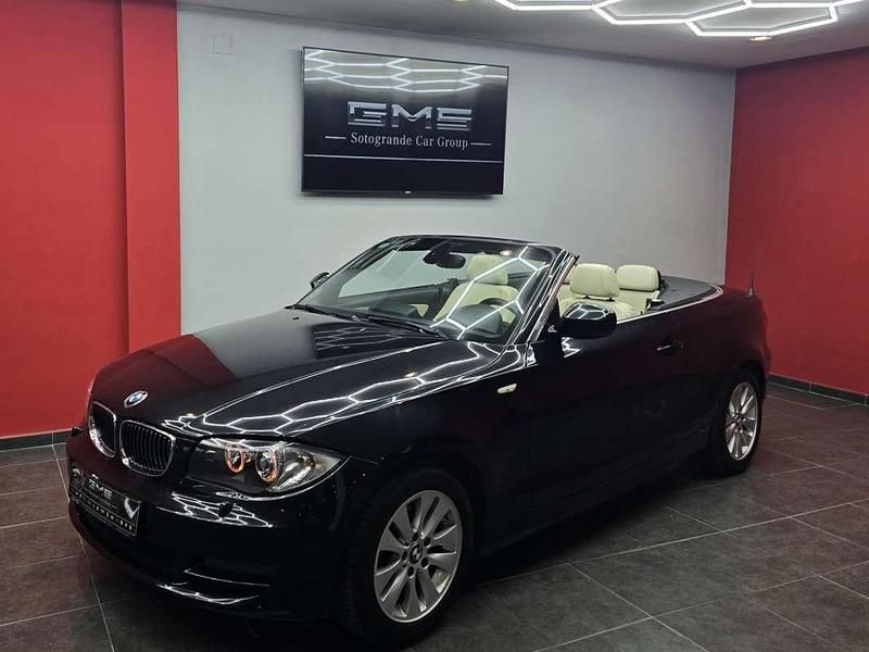 Negro Usado 2010 BMW 118 Cabriolet Descapotable | 13.000 € (Un poco caro) - Imagen 1/4