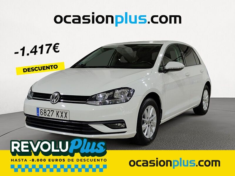 Blanco Usado 2019 VW Golf VII Advance Utilitario | 15.590 € (Precio justo) - Imagen 1/4