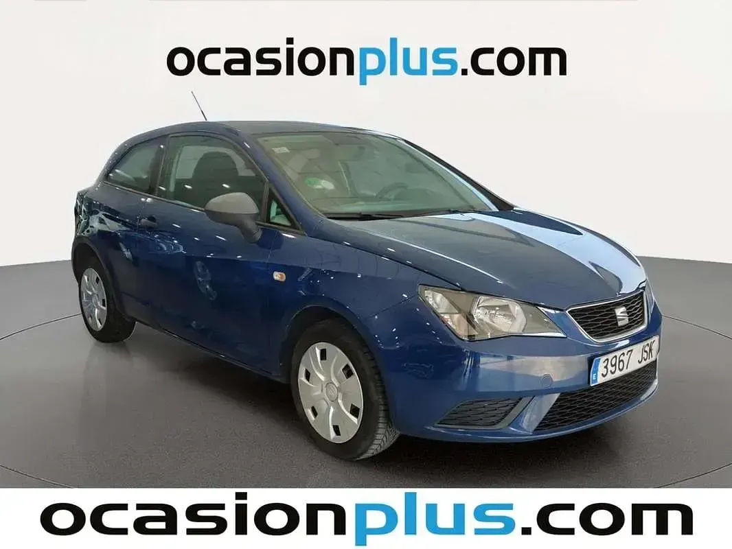 Usado Seat Ibiza SC Reference 75 CV (55 kW) 2016 Azul Utilitario