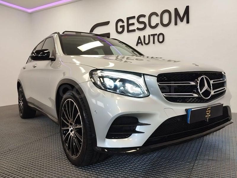 Usado Mercedes GLC220 170 CV (125 kW) 2019 Gris / plata SUV