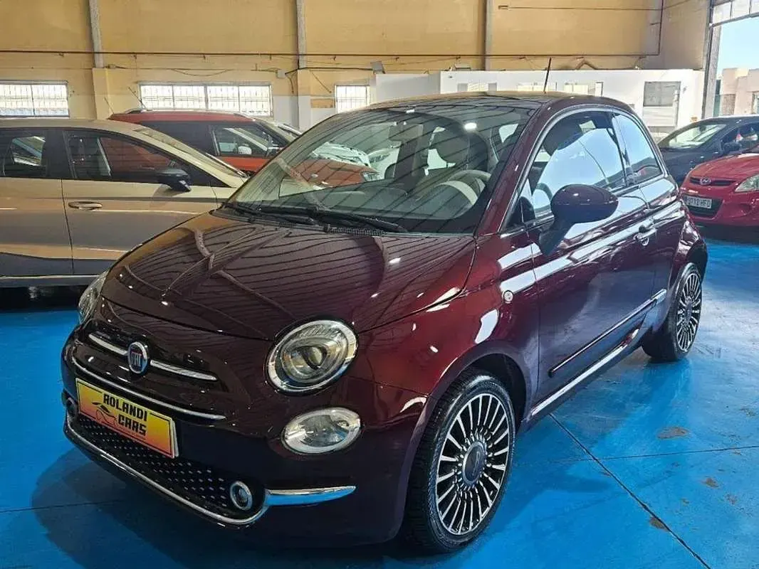 Usado Fiat 500 Lounge 69 CV (50 kW) 2017 Gris Utilitario