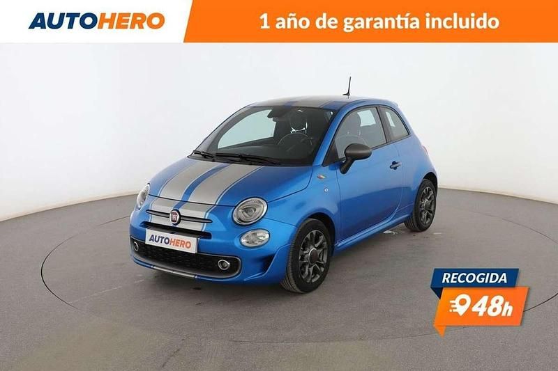 Azul Usado 2020 Fiat 500 Sport Berlina | 10.094 € (Precio justo) - Imagen 1/3