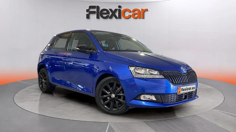 Occasion Skoda Fabia 95 ch (69 kW) 2021 Bleue Citadine