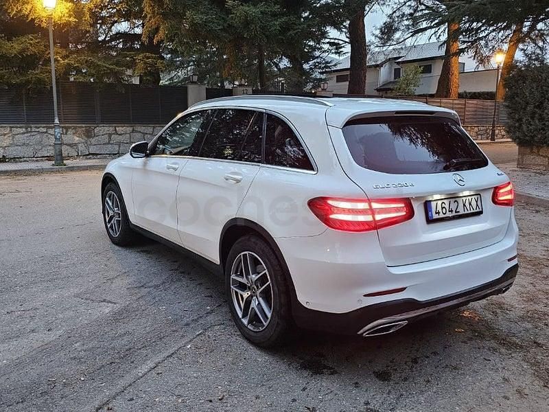 Usado Mercedes GLC220 170 CV (125 kW) 2018 Blanco SUV