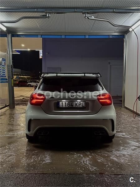 Usado Mercedes A200 AMG line 156 CV (114 kW) 2017 Blanco Berlina