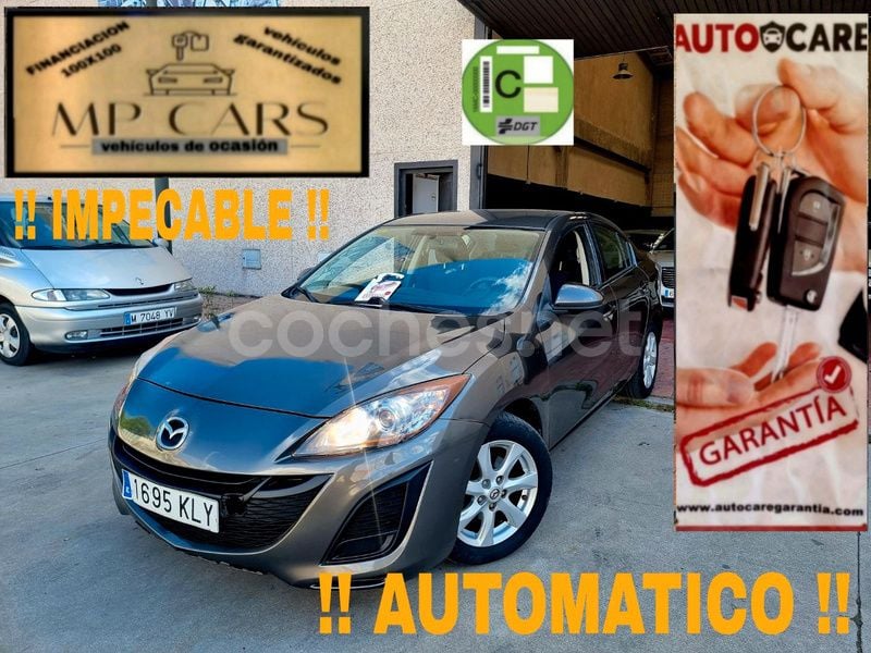 Gris / plata Usado 2011 Mazda 3 Luxury Berlina | 6500 € (Super precio) - Imagen 1/4
