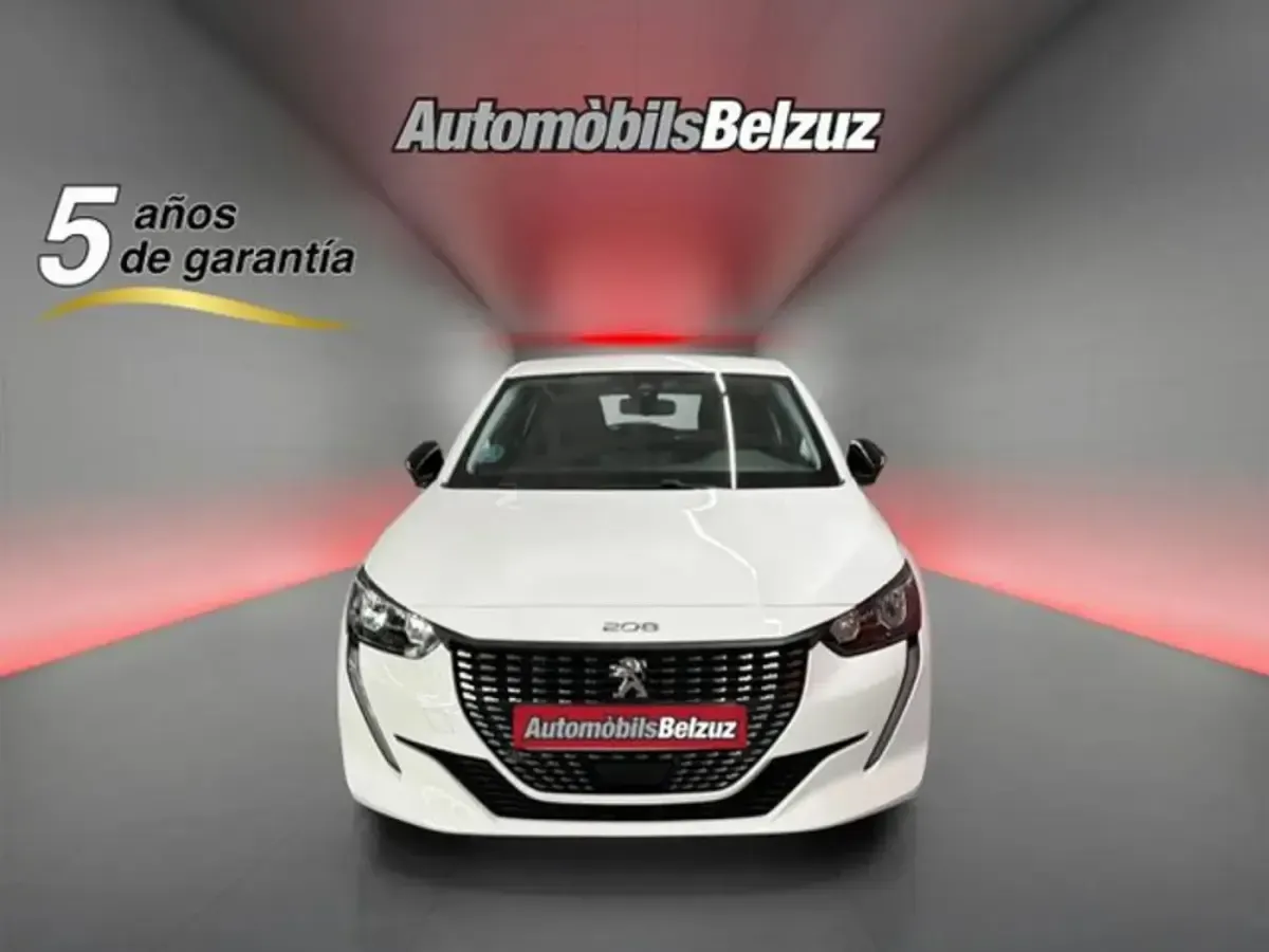 Usado Peugeot 208 Active 102 CV (75 kW) 2022 Blanco Utilitario