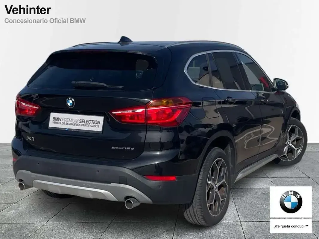 Usado BMW X1 150 CV (110 kW) 2018 Negro SUV