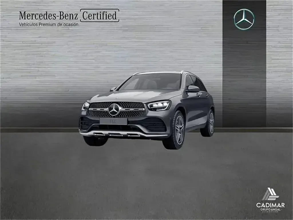 Usado Mercedes GLC200 163 CV (119 kW) 2022 Gris SUV